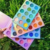 Großhandel 60 Farbe größte Lidschatten-Palette Lidschatten Grausamkeit frei Palette wählen Mix Farben Lidschatten