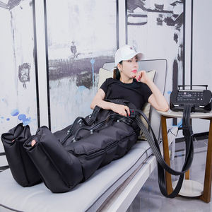 Pantalones de compresión de aire, dispositivo de drenaje linfático para la parte inferior del cuerpo, masaje de piernas neumático con logotipo personalizado de fábrica CE ISO - Product Image 1