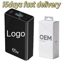 Nouvelle Batterie Externe Portable 20000mAh PD65W à Charge Rapide 2026 – Idéale pour Téléphones/Ordinateurs Portables, Parfaite pour les Voyages/le Travail – OEM/ODM