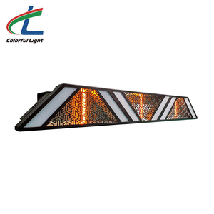 LED Retro-Licht Sanft Dimmbar 3 X 50W 1800K Bernsteinfarben mit 6 X 5W RGB LED Bernsteinfarbenes Retro-Bühnenlicht für PortMan Lights S-Tribe - Product Image 6