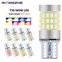 4x W5W LED T10 LED-Lampen Canbus 2016 42 SMD Für Parkplätze Positions leuchten Innen karte Kuppel leuchten 12V Weiß Auto lampe 6500K