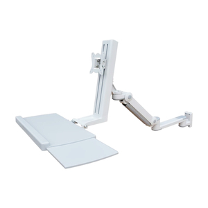 LJ-ST01/2/3 Tích hợp màn hình đứng Treo Tường Khung máy tính công nghiệp với hỗ trợ bàn phím 90 độ góc nghiêng cổ phiếu mới - Product Image 1