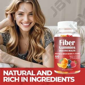 Suplemento Nutricional a Base de Plantas JBY que Promueve la Comodidad Digestiva, el Equilibrio Intestinal y el Bienestar Diario, Gomitas de Fibra - Product Image 4