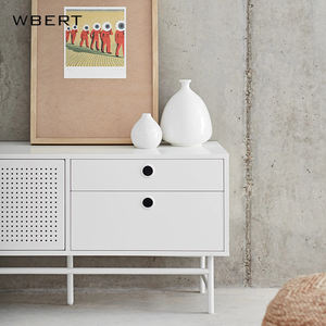 WBERT-Mueble de TV creativo moderno y simple, gabinete lateral antiguo, gabinete de almacenamiento, gabinete de piso Retro - Product Image 4