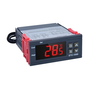 Pengendali temperatur <span class=keywords><strong>Digital</strong></span>, STC-3000 inkubator termostat LED 10A pemanasan STC-1000 pendingin 12V 24V 220V - Product Image 1
