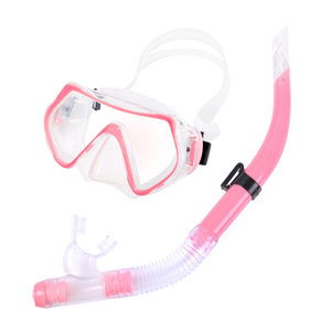 Ensemble de plongée avec masque intégral anti-buée et tuba à embout sec pour la natation et la plongée avec tuba - Product Image 2