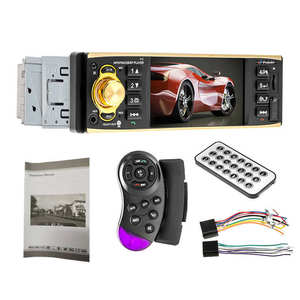 TOPSOURCE-Autoradio de 4.1 pouces, lecteur MP3, USB, FM, BT, modèle <span class=keywords><strong>MP4</strong></span>, certifié CE, commande au volant stéréo, garantie 1 an - Product Image 5