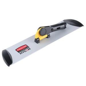 Manico per scopa in alluminio da 40 cm con attacco in velcro per pulizia igienica - Product Image 1