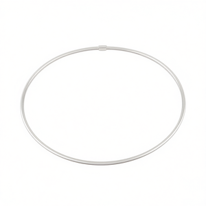 925artpalace 925 Plain Sterling <b>Silver</b> Fine <b>Choker</b> Necklace Coolest <b>Silver</b> - Product Image 1