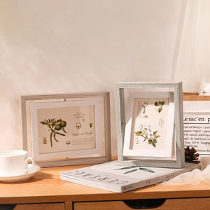 Quality Assurance Personalized Multi - Functional Wooden Double-Sided Rotating DIY Photo <b>Frame</b> - Product Image 5