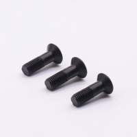 Vis de connexion personnalisées à tête hexagonale, boulons à tête cylindrique, vis à placage zinc noir, boulons de charrue, axe de pivot