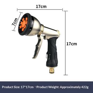 Pistola de Agua de <span class=keywords><strong>Gel</strong></span> de Metal y ABS para Jardín, Casa, Limpieza de Automóviles, Pistola de Lavado - Product Image 5