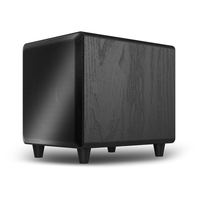 Subwoofer Activo de Madera de 10 Pulgadas para Sistema de Cine en Casa, Sistema de Audio para el Hogar, Altavoz Subwoofer