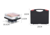 Kit de feux arrière LED sans fil magnétique pour remorque, camion de dépannage, tracteur, bateau, camionnette, avec indicateur de signal et émetteur de lumière