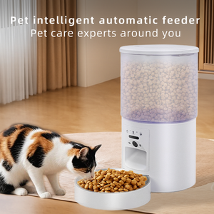 Intelligent Charge Automatic Dog Feeder APP Timed Portable <strong>Food</strong> <strong>Dispenser</strong> Solid Pattern Video Remote Control Plastic for <strong>Puppy</strong> - Product Image 2