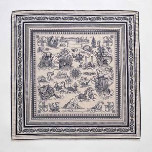 2025 वसंत नया नरम साटन रेशम का स्कार्फ ठोस रंग महिलाओं के हेडस्कार्फ गर्मियों के शॉल सनस्क्रीन स्क्वायर स्कार्फ हिजाब - Product Image 4