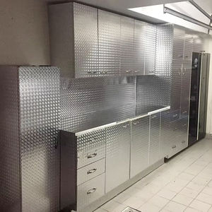 Plaque en aluminium antidérapante à 5 barres, 4 x 8, 3 mm, plaque en aluminium gaufrée en diamant - Product Image 6