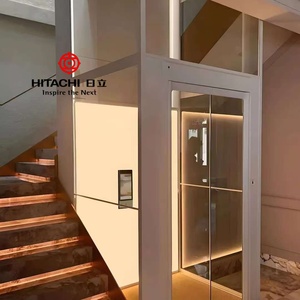 Ascenseur hydraulique panoramique Hitachi pour maison individuelle, 3 étages, idéal pour les résidences - Product Image 2