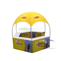 Promozionale cupola display tenda tavolo esagonale tenda esterna per la vendita