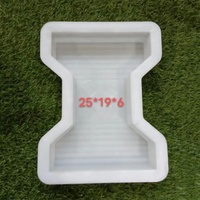 Moule de brique de plancher en plastique, moule de brique d'injection en plastique, moules décoratifs pour béton