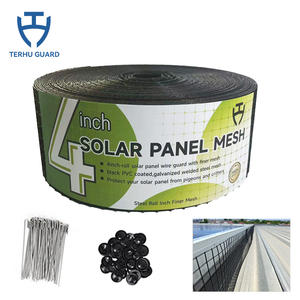 Sıcak daldırma galvanizli kuş netleştirme 4 inç 1.5mm çap güvercin bekçi kuş bariyer tel örgü için güneş panelleri - Product Image 2