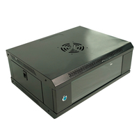 530*400mm 4U 19 ''Standard-Mini-Server-Rack-Wand gehäuse Cctv Dvr Nvr Data Center Server Cabinet
