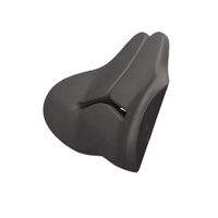 Housse respirante pour oreiller de soutien lombaire de chaise en tricot ergonomique avec mousse à mémoire de forme supérieure pour sièges de voiture et ordinateurs