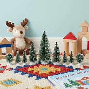 Mini Árbol <span class=keywords><strong>de</strong></span> Navidad SANWEI, Decoración Navideña <span class=keywords><strong>de</strong></span> Mesa, Mini Árbol <span class=keywords><strong>de</strong></span> Navidad Artificial <span class=keywords><strong>de</strong></span> Escritorio - Product Image 3