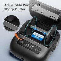 Chine fabricant mini imprimante portable autocollant étiquette machine d'impression M220 étiqueteuse pour bijoux/adresse/dossier étiquettes