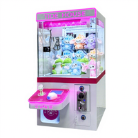 Macchina da Gioco Arcade Gru a Braccio con Luci e Sistema PA, in Plastica/Acrilico, 110/220V per Parchi Divertimento