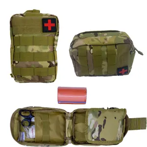 Evercredit Wholesale Tactical Rip-Away Medical Bag Emergency Molle Pouch Doctor First Aid Kit Utility Ifak Medical Bag