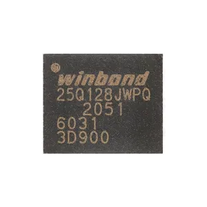 HXC W25Q128JWPIQ TR WSON-8(5x6) nor FLASH IC in Stock Fast Delivery Integrated Circuit ICs nor FLASH Memory IC Chip W25Q128JWPIQ - Product Image 1