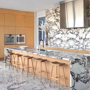 <span class=keywords><strong>Plan</strong></span> <span class=keywords><strong>de</strong></span> <span class=keywords><strong>travail</strong></span> prédécoupé en quartz <span class=keywords><strong>de</strong></span> pierre frittée Calacatta Viola <span class=keywords><strong>de</strong></span> 2cm <span class=keywords><strong>de</strong></span> marbre - Product Image 3