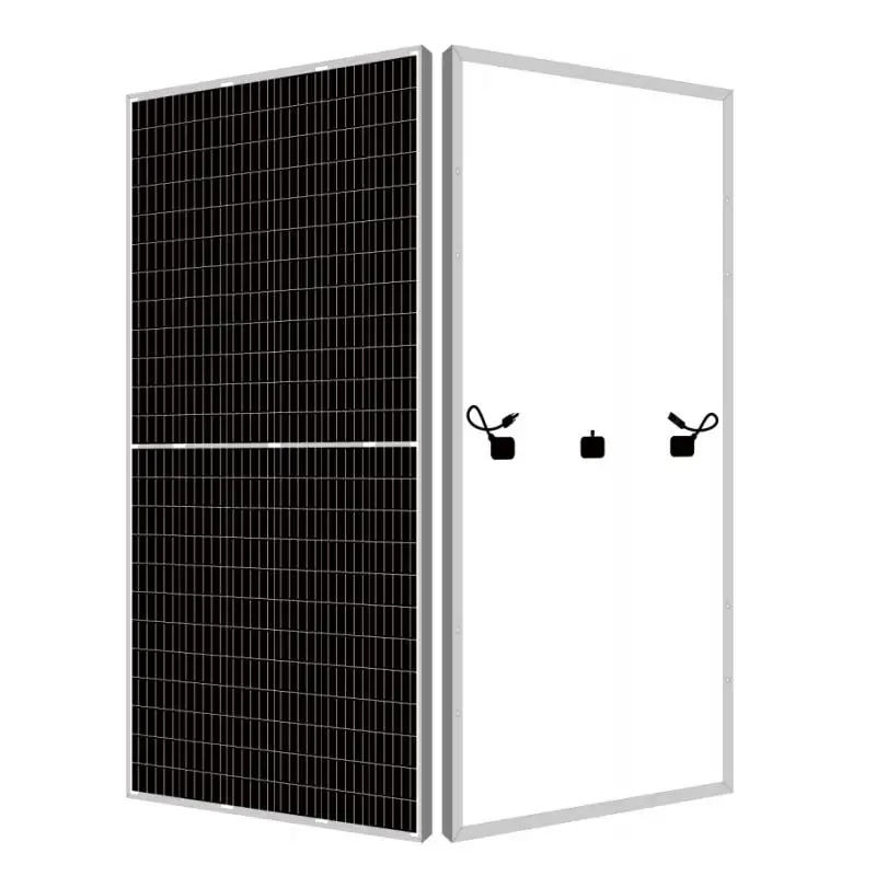 Metà delle cellule pannello solare monocristallino 1000w 10KW produttori di stand pannelli solari 390w a 410w pannello solare 400w