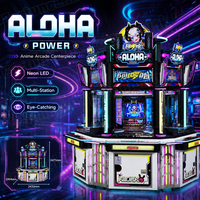 Machine à poussoir de pièces de monnaie, prix usine, borne d'arcade à grande capacité de jetons, équipement de parc d'attractions, machine de jeu pour FEC