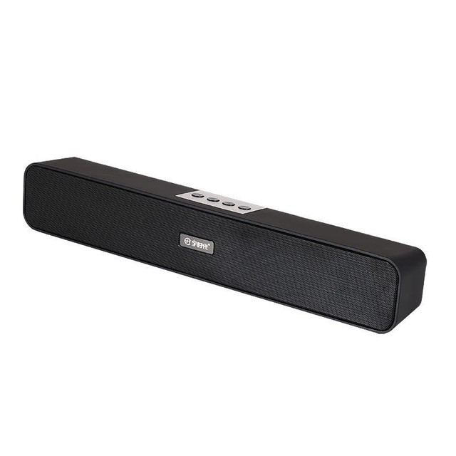 Factory Direct Supply Desktop Computer Bt Speaker High-power Long Subwoofer Echo Wall Sound Bar Speaker