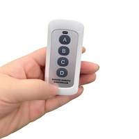 Control Remoto Inalámbrico Universal de 1/2/3/4/5/6/8 Botones, 500m de Largo Alcance, Código de Aprendizaje 1527 RF 433Mhz