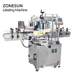 Zonesun ZS-TB300V dán tự động chai phẳng máy dán nhãn hai mặt cho chai vuông - Product Image 5