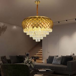 Classic Decorative Iron Luxury Chandeliers <b>Ceiling</b> Modern LED Pendant Crystal & <b>Lights</b> CM1011 Chandeliers CM1011 CM1011 CM1011 C - Product Image 3