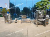 Cuve de mélange monocouche VBJX ou mélangeur chauffant à une pale pour savon liquide, équipement d'émulsification