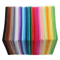Tissu non tissé, matériau DIY, feutre, école maternelle, enfants, uni, 100% polyester, respirant, écologique