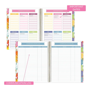 Agenda Escolar Personalizada 2025, <span class=keywords><strong>Planificador</strong></span> de Clases y Lecciones, Diario, Semanal, <span class=keywords><strong>Mensual</strong></span>, Cuaderno Espiral para <span class=keywords><strong>Profesor</strong></span> - Product Image 4