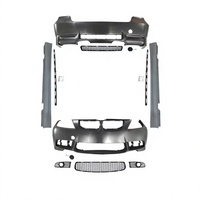 Untuk 0911 untuk 3 Series E90 OLIVER Gaya M3 Bumper Depan/Belakang Kap Mesin Fender Knalpot Quad Paket Upgrade Body Kit Lengkap