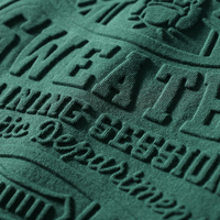 T-shirts 3D en relief, design personnalisé, vêtements pour hommes, impression de logo en relief, t-shirt en coton tricoté, impression sur t-shirt
