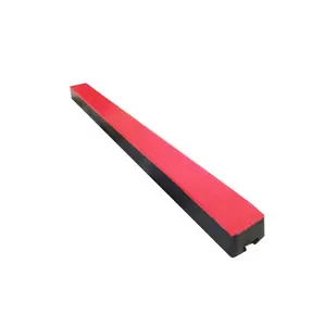 conveyor belt rubber impact buffer bar impact bed for mining