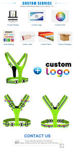 سترة السلامة شعار مخصص في الهواء الطلق ليلة دائم وضوح عالية سطوع عالية سترة عاكسة موحدة الأمن - Product Image 6