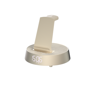 Reloj <span class=keywords><strong>Despertador</strong></span> con cargador inalámbrico 6 en 1 con altavoz inalámbrico Reloj <span class=keywords><strong>Despertador</strong></span> con luz LED con soporte para teléfono <span class=keywords><strong>celular</strong></span> con radio FM - Product Image 3