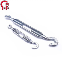 HLM din1480 tendeur de câble en acier inoxydable, corps ouvert galvanisé