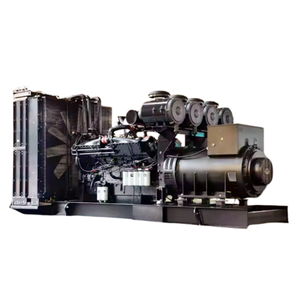 Nhà Máy Giá 1mW Cummins động cơ QSK38-G12 1500kva 1200kw Máy phát điện với ATS tiêu thụ nhiên liệu thấp 230V & 480V Điện áp định mức - Product Image 3