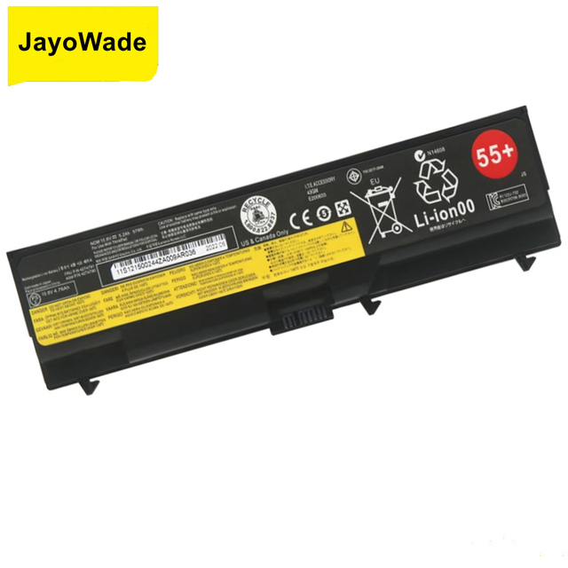 Factory T410 Laptop Battery for Lenovo ThinkPad SL410 SL410K SL510 E40 E50 E420 T510 W510 L412 T420 T410 T510 L510 L420 L521 55+